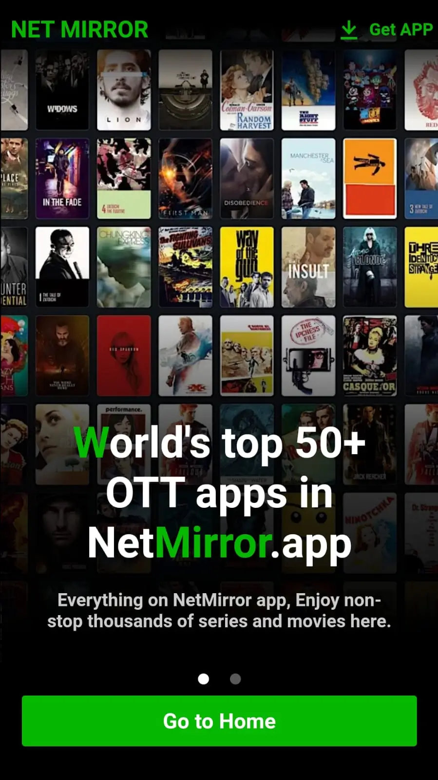 Screenshot of Netmirror APK